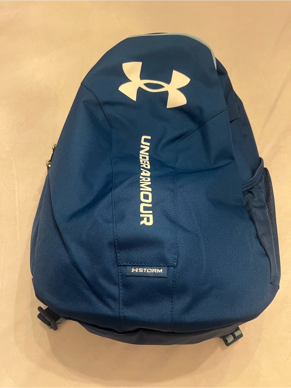 Under Armour Navy Blue Men's Backpack with White Logo
